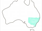 mapa stanu: New South Wales i Australian Capital Territory, fot: Tourism Australia 